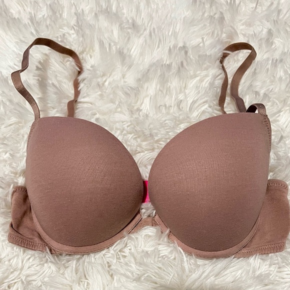 La SENZA Cotton Nude Push Up Bra - 32C - Picture 1 of 4